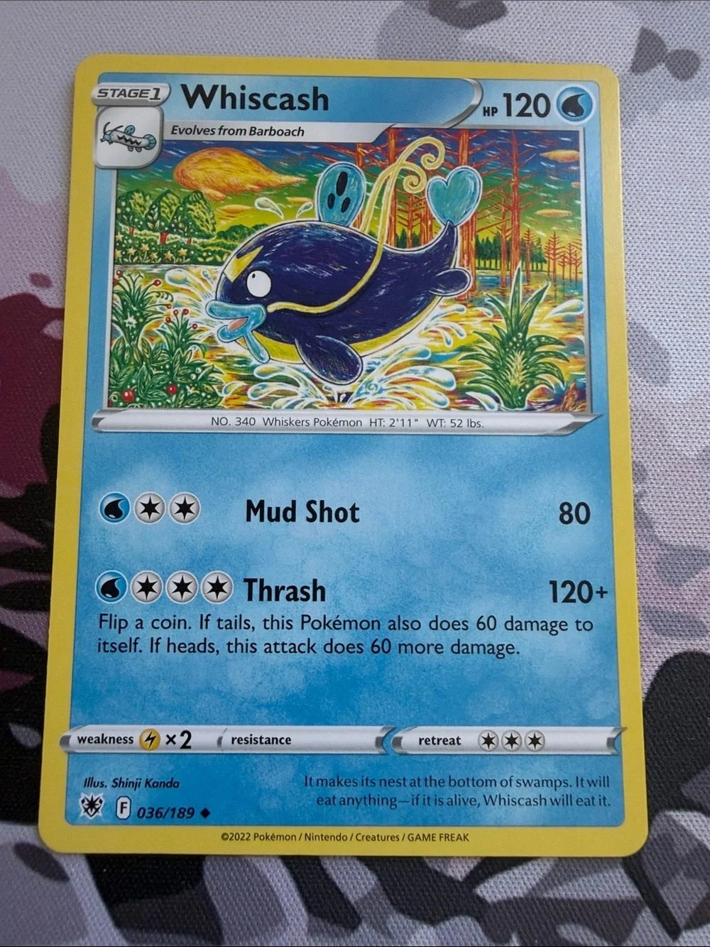 Barboach & Whiscash Evolution Lot | 4 Pokémon Cards | ✨5/$25✨